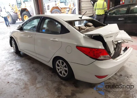 2013 Hyundai Accent Gls из США, поврежденный, VIN KMHCT4AE2DU529563